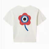 Camiseta Kenzo Logo Crema