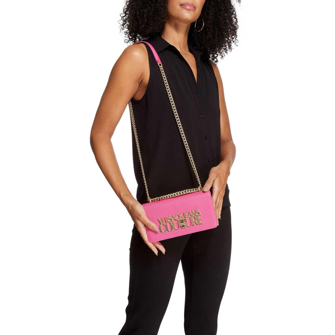 BOLSO VERSACE COUTURE ROSADO