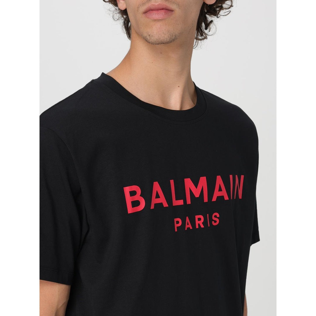 Camiseta Balmain Paris Negra