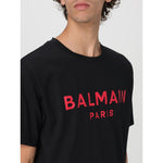 Camiseta Balmain Paris Negra