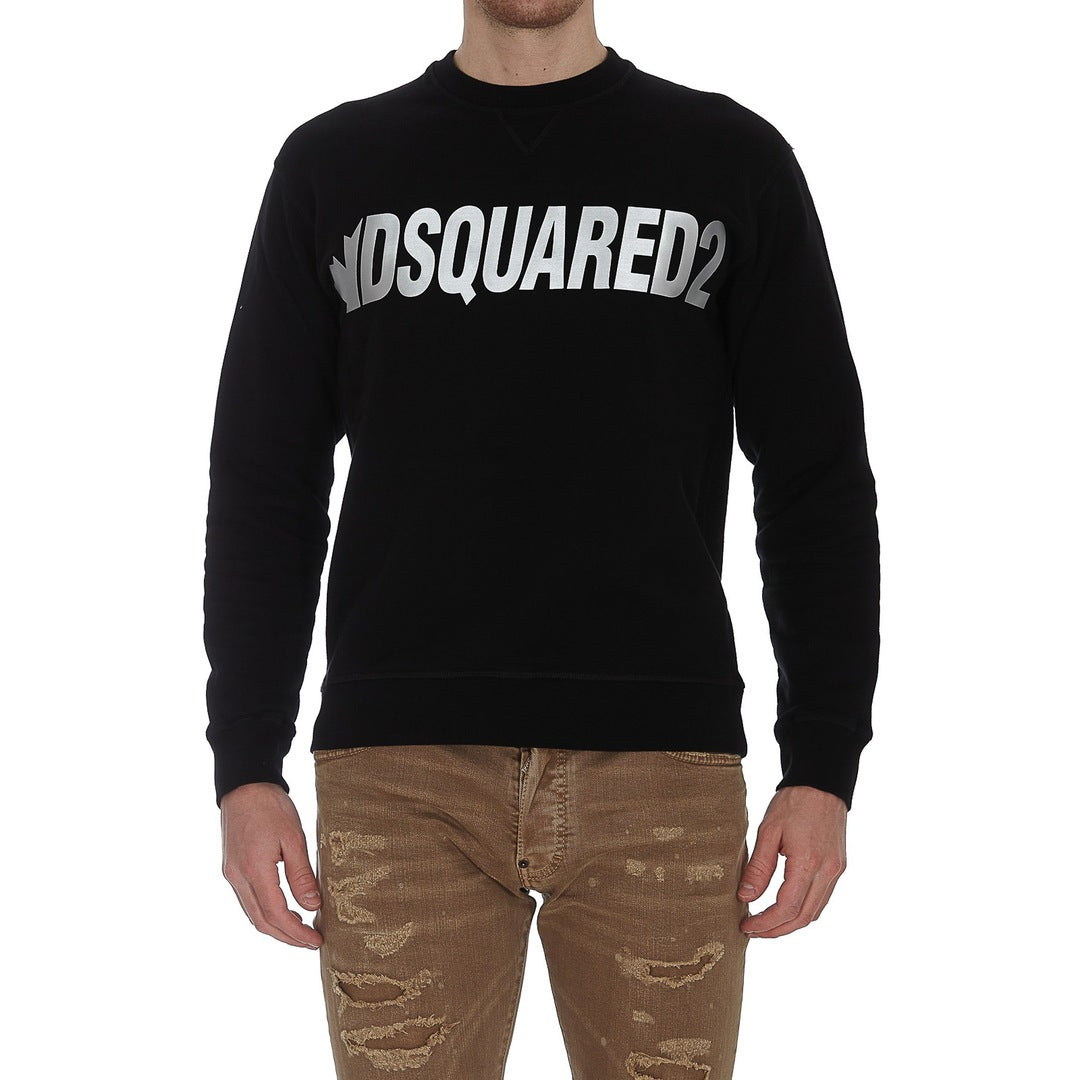 Buzo Dsquared2 Logo Plateado