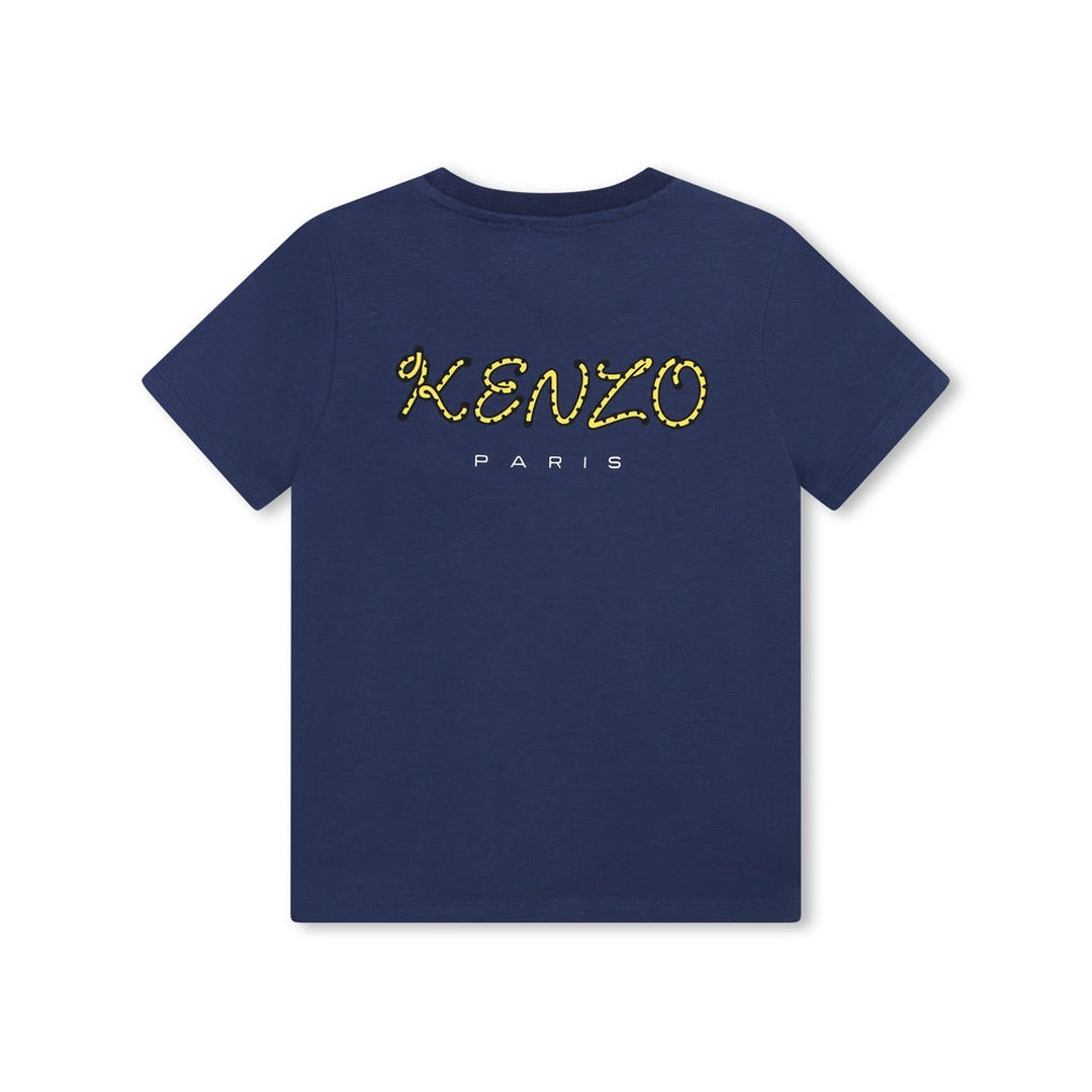 Camiseta Kenzo Logo Azul