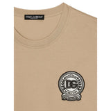 Camiseta Dolce & Gabbana Escudo Beige
