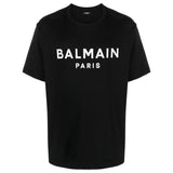 Camiseta Balmain Paris Texto
