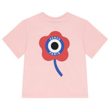 Camiseta Kenzo Logo Rosa
