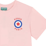 Camiseta Kenzo Logo Rosa
