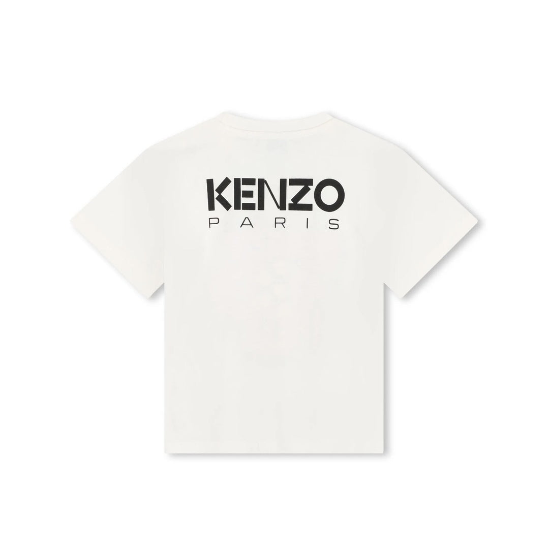 Camiseta Kenzo Flor Blanca