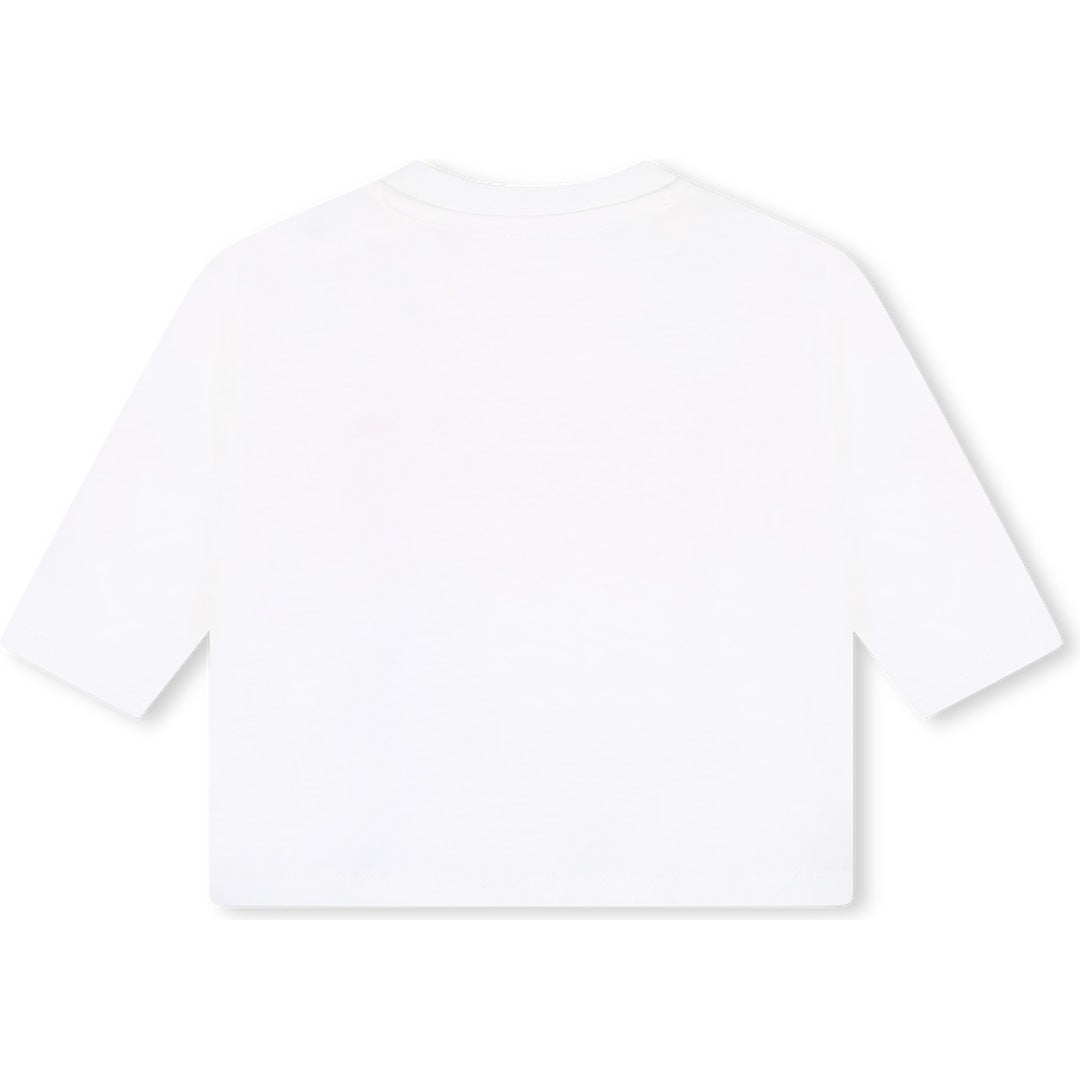 Camiseta Manga Larga Kenzo Rosa