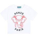 Camiseta Kenzo Elefante Blanca