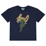 Camiseta Kenzo Cocodrilo Azul