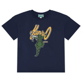 Camiseta Kenzo Cocodrilo Azul