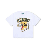 Camiseta Kenzo Tigre Blanca