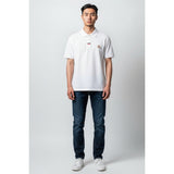 Polo Moncler Piqué Blanco