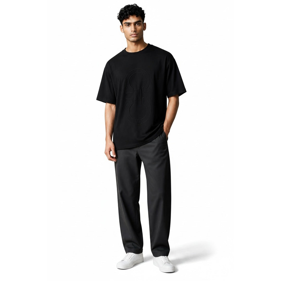 Camiseta Ferragamo Negra