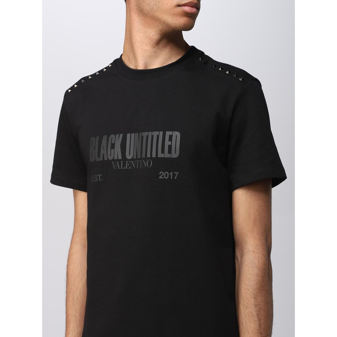Camiseta Valentino Rockstud Negra