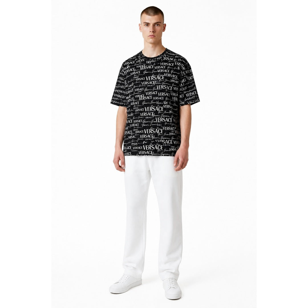 Camiseta Versace Medusa Negra